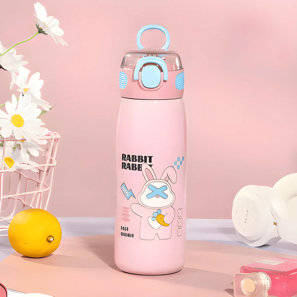 Cute Smile Insulated Water Bottle ( Pack of 1 )