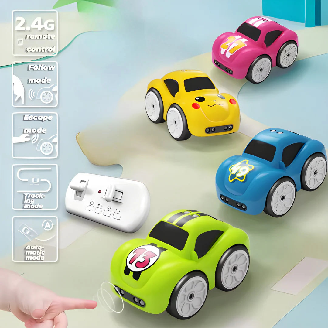 Smart Mini RC Car - 2.4GHz Remote Control with Induction Sensor & Follow Mode Secondary image