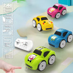 Smart Mini RC Car - 2.4GHz Remote Control with Induction Sensor & Follow Mode
