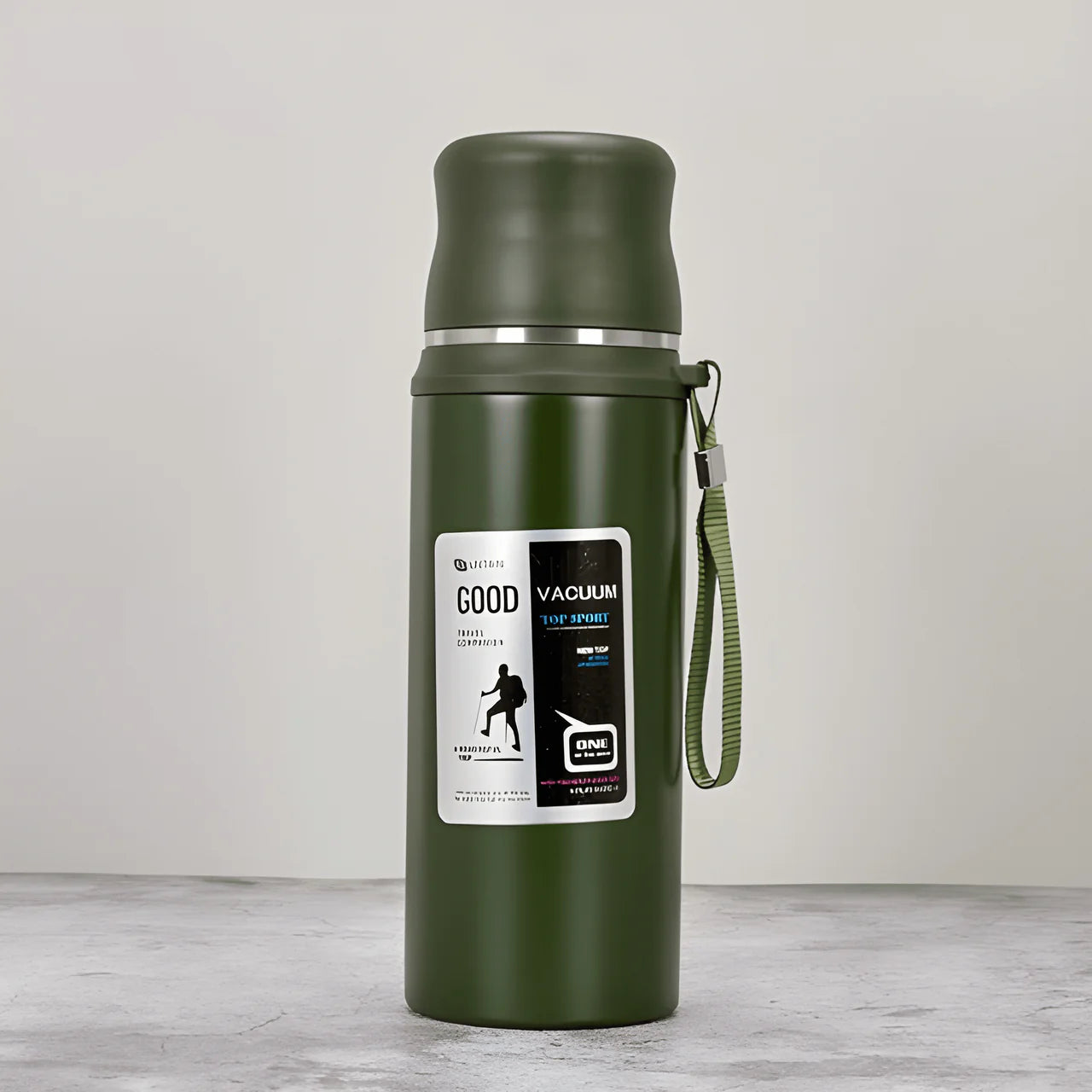 Stainless Steel Insulated Flask Water Bottel With Lid ( Pack of 1 )