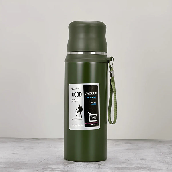 Stainless Steel Insulated Flask Water Bottel With Lid ( Pack of 1 )