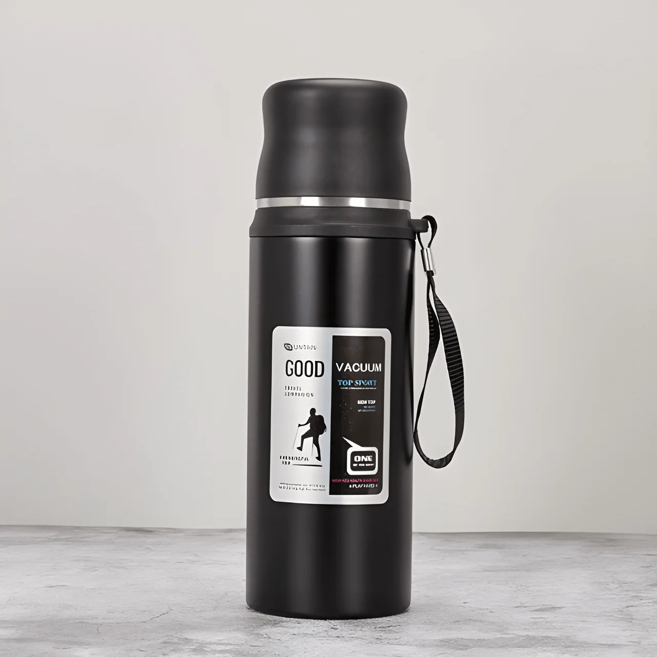 Stainless Steel Insulated Flask Water Bottel With Lid ( Pack of 1 )