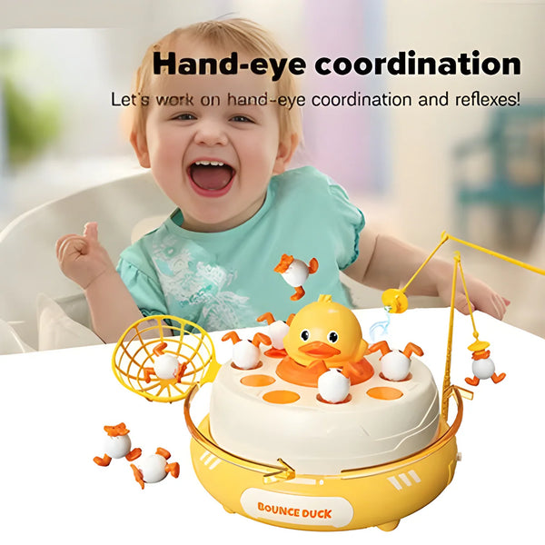 Duck Launch Turntable Game - Interactive Spinning Target Shooting Toy