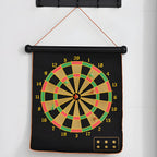 Double-Sided Magnetic Dart Board - Safe Darts Game Toy for Kids