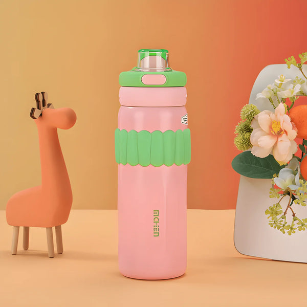 Cartoon-themed Thermos Water Bottle for Kids ( Pack of 1 )