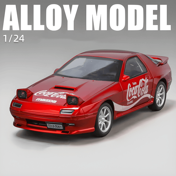 1:24 Scale Die-Cast Model Car - BMW M3 & Mazda RX7 Alloy Collectible
