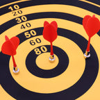 Double-Sided Magnetic Dart Board - Safe Darts Game Toy for Kids