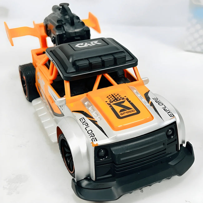 RC Spray Car with Mist Effect - Remote Control Stunt Car with LED Lights & Sounds Hover Image