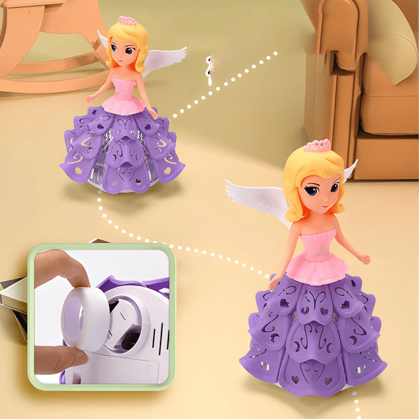 11.5-Inch Princess Doll Set - Beautiful Hard Body Doll