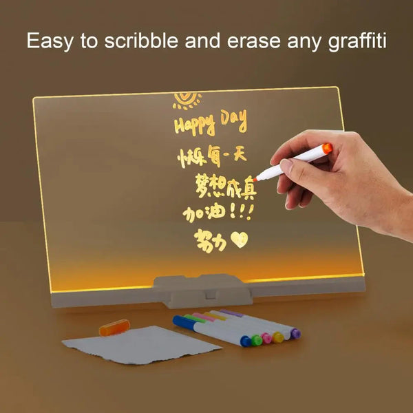 LED Acrylic Illuminated Magic Board With 7 Color