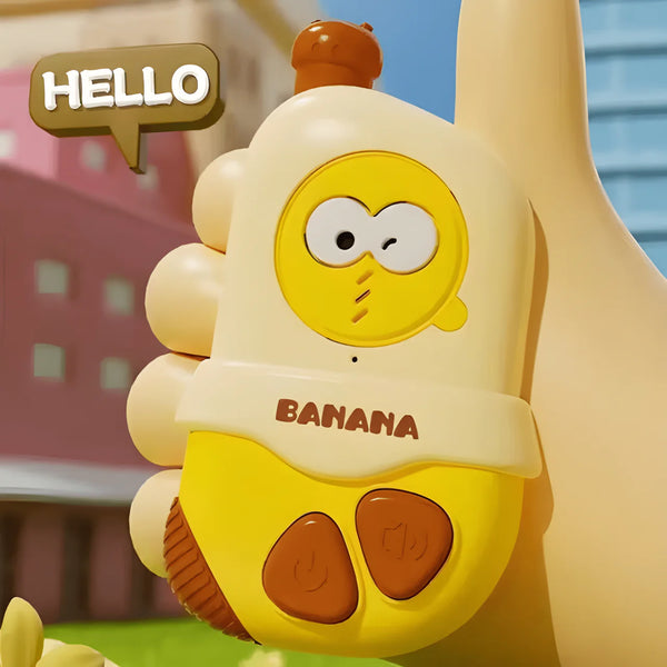 Banana Walkie Talkie Set - Cute Intercom Communication Toy