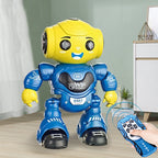 Smart RC Dancing Robot - Programmable Remote Control Robot with LED Lights & Music