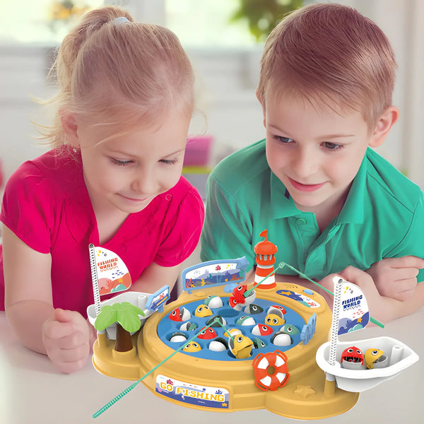 Magnetic Fishing World Playset for Kids