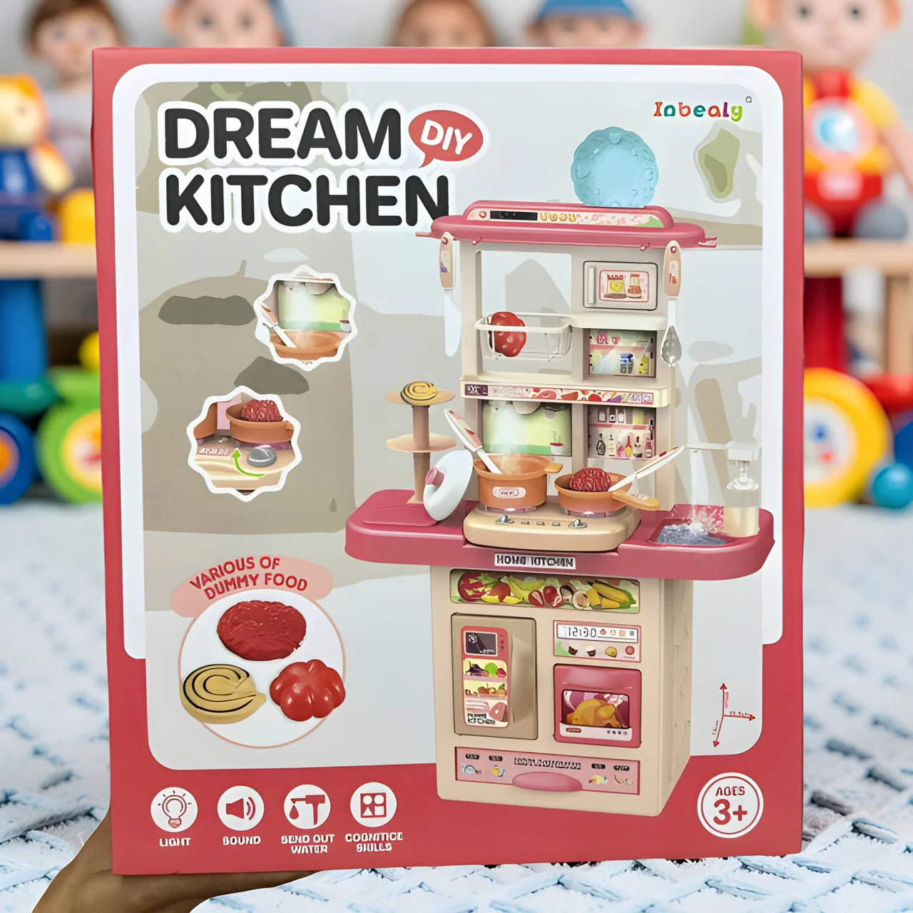 Dream DIY Kitchen Playset – Sounds & Water Feature