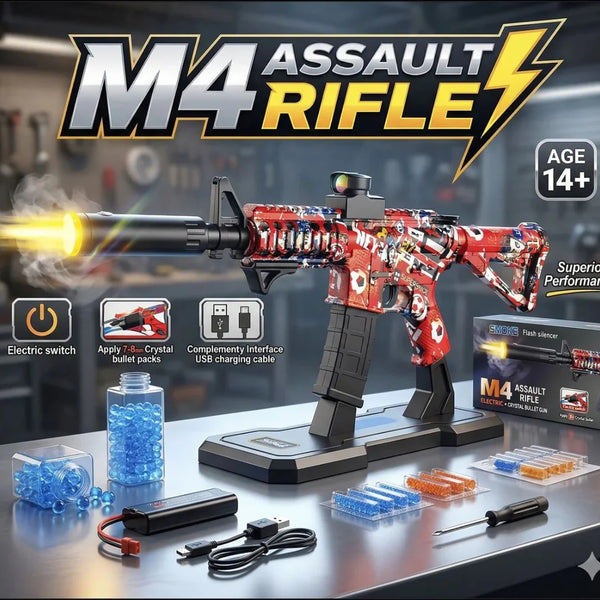 M4 Assault Rifle With Light & Smoke