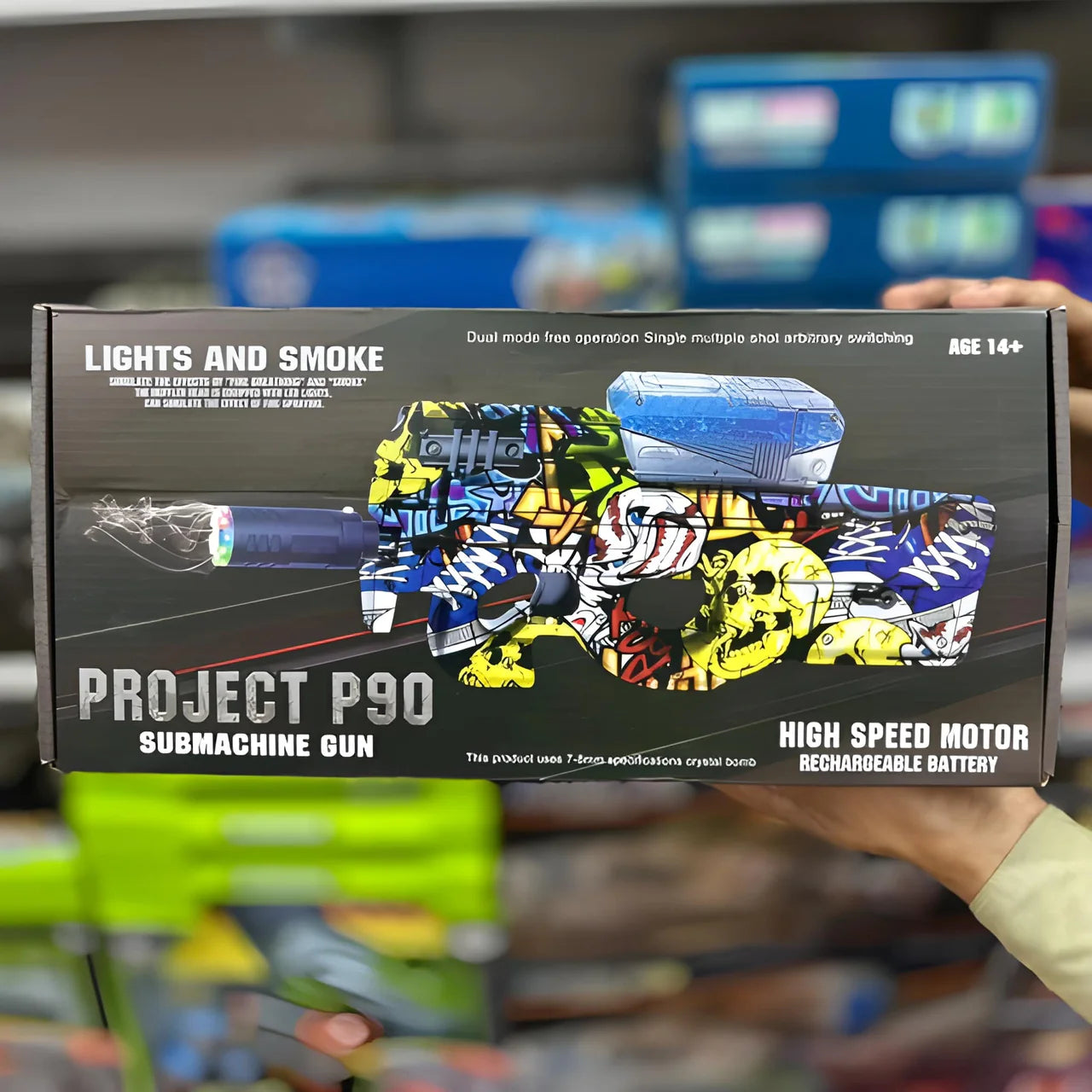 Project P90 Submachine Gun – Lights & Smoke Edition