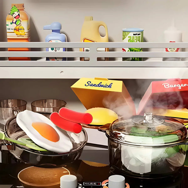 Kitchen Playset with Lights & Sound - Complete Cooking Pretend Play Set