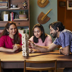 Classic Jenga Game - Wooden Block Stacking Tower Game for Kids & Adults