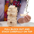 Classic Jenga Game - Wooden Block Stacking Tower Game for Kids & Adults