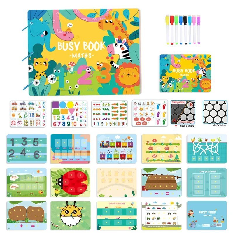 Kids Busy Book Set – Preschool Learning & Maths Activity Folder Secondary image