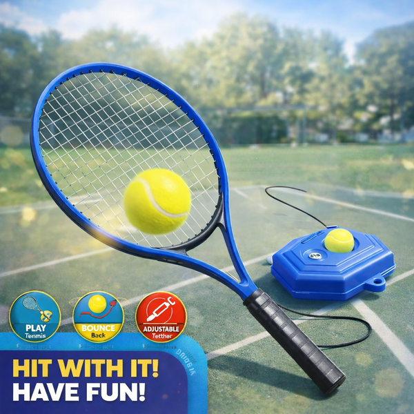 Kids Solo Tennis Trainer Set – Beginner Practice & Fun Play Kit Secondary image