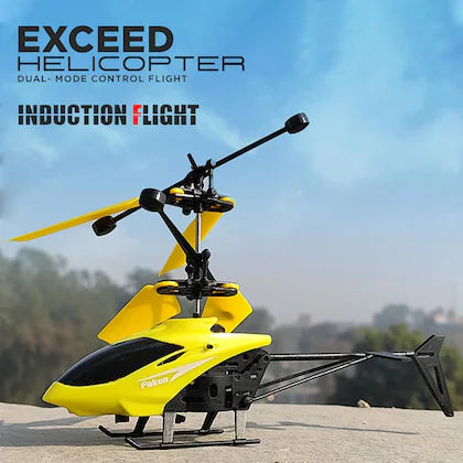 Hand-Controlled Flying Helicopter