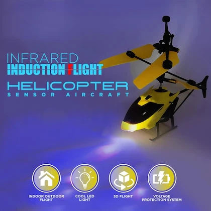 Hand-Controlled Flying Helicopter