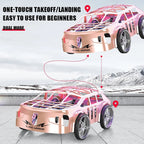 2-in-1 RC Flying Car - 2.4GHz Remote Control Land & Air Dual-Mode with LED Lights