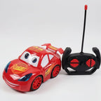 Cartoon Remote Control Car - Lightning Racer RC Car for Kids