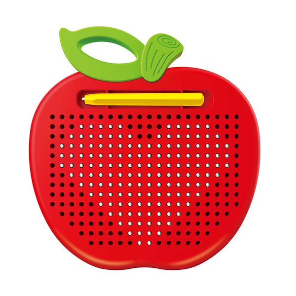 Magnetic Apple Drawing Board - Learning Board with 10 Pattern Cards for Kids