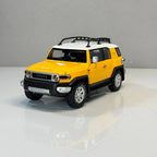1:24 Scale Toyota FJ Cruiser Diecast Model - Metal Car with Lights & Pull-Back Action