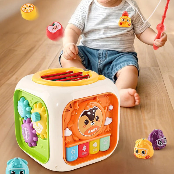 6-in-1 Musical Activity Cube for Toddlers Main Image