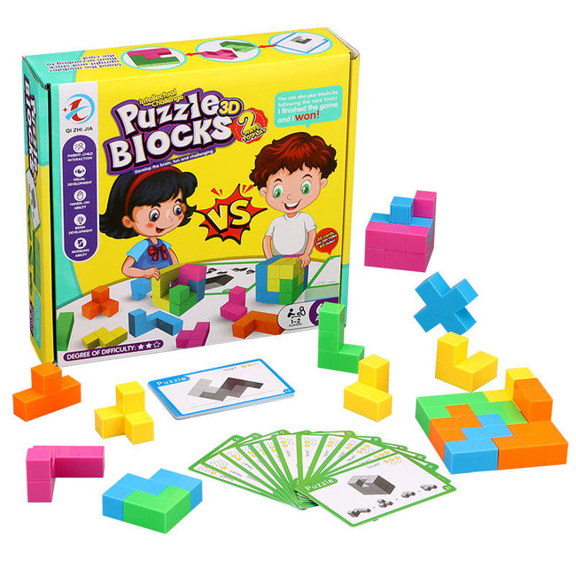 Brain Teaser 3d Puzzle Blocks for Kids Hover Image