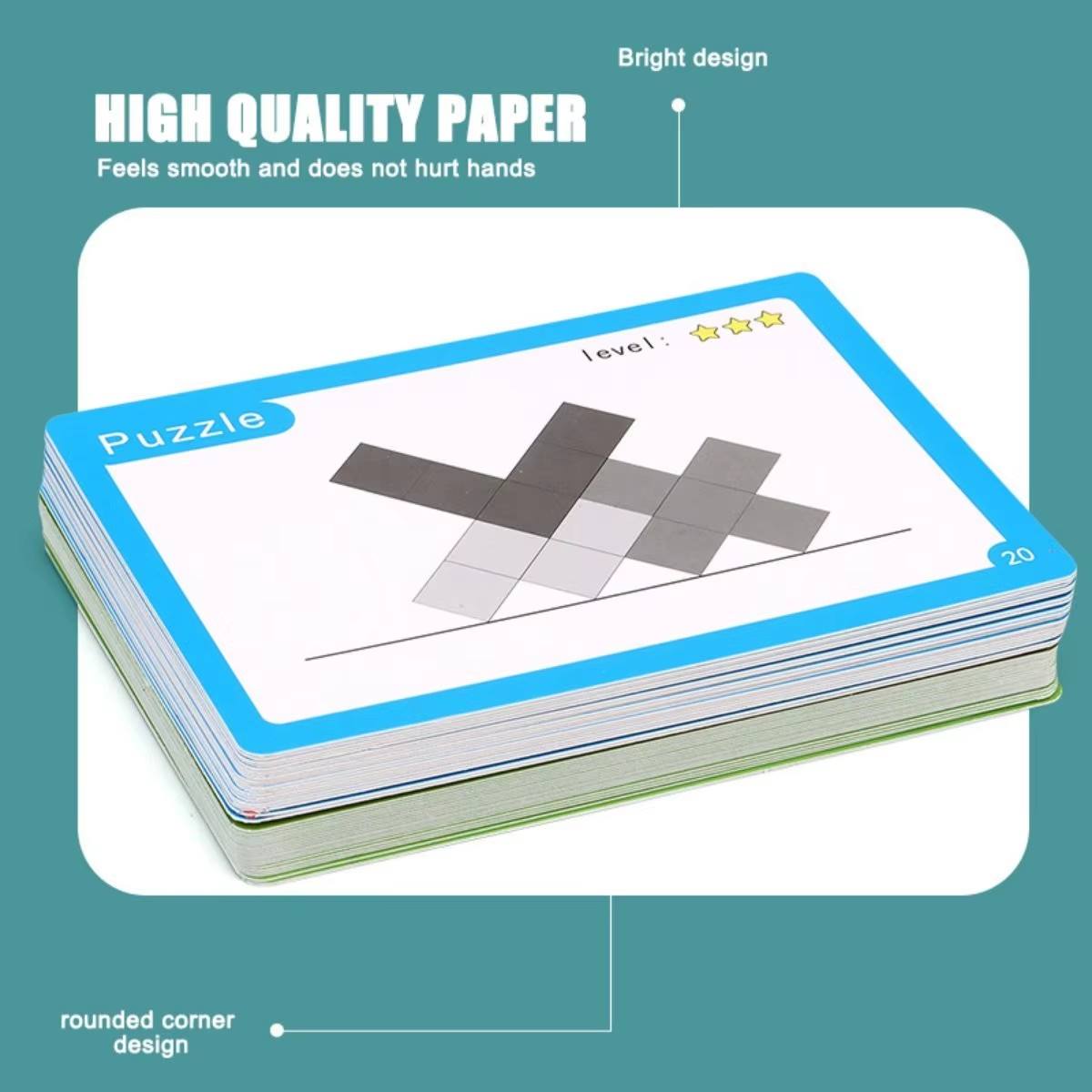 Brain Teaser 3d Puzzle Blocks for Kids