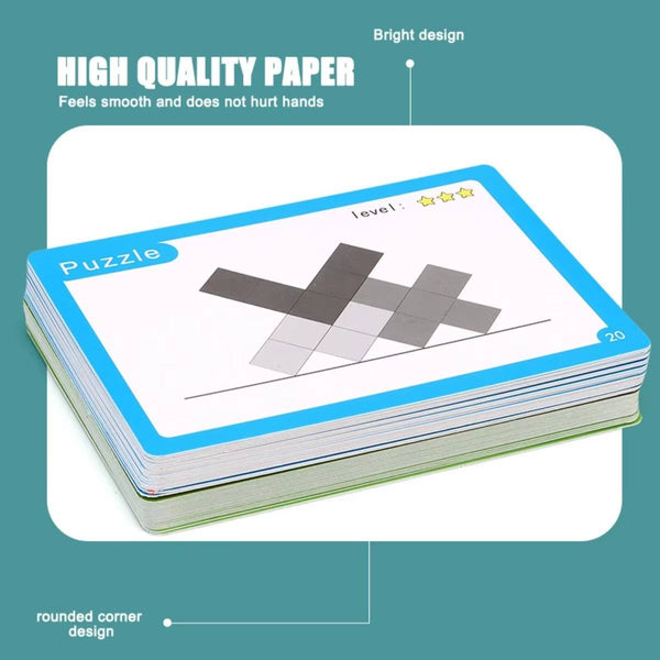 Brain Teaser 3d Puzzle Blocks for Kids