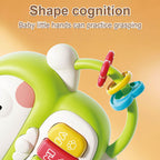 Musical Rabbit Piano Toy - Light-Up Educational Music Toy for Babies 6-12 Months