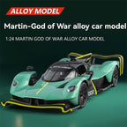 1:24 Scale Aston Martin Valkyrie Die-Cast Model - Alloy Hypercar