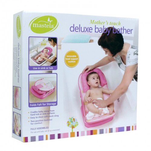 Mastela Deluxe Baby Bather - Pink Main image