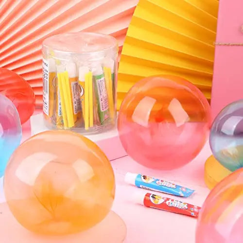 Bubble Glue Blowing Bubble Ball - 5 Pcs