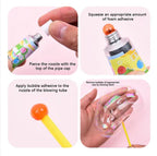 Bubble Glue Blowing Bubble Ball - 5 Pcs