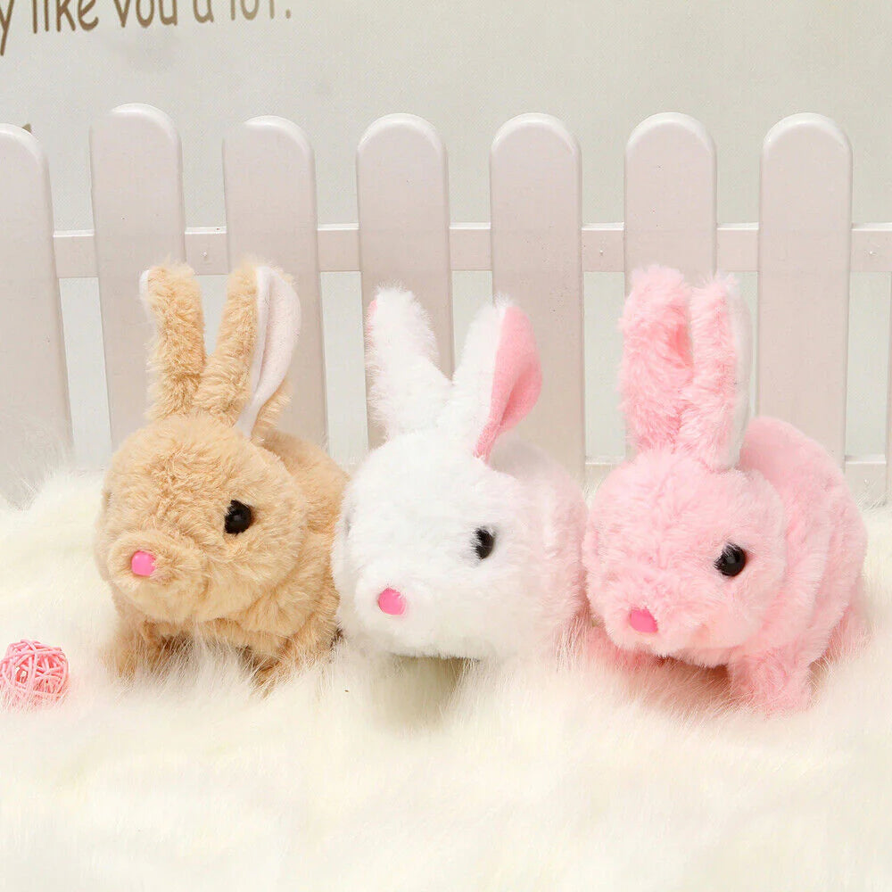 Interactive Walking Plush - Musical Rabbit Toy with Realistic Movement Main image