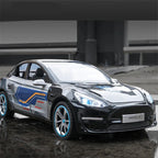 1:24 Scale Tesla Model 3 Die-Cast Model - Alloy Car with Lights & Sound