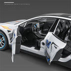 1:24 Scale Tesla Model 3 Die-Cast Model - Alloy Car with Lights & Sound