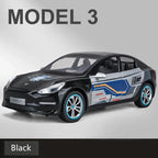 1:24 Scale Tesla Model 3 Die-Cast Model - Alloy Car with Lights & Sound