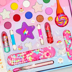 29-in-1 Kids Magical Makeup Kit by Igoodco | Pretend Play Beauty Set for Girls