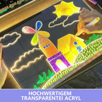 LED Acrylic Illuminated Magic Board With 7 Color