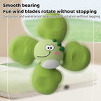 Pack of 3 Newborn Baby Rattle Spinners | Colorful Sensory Toys for Infants