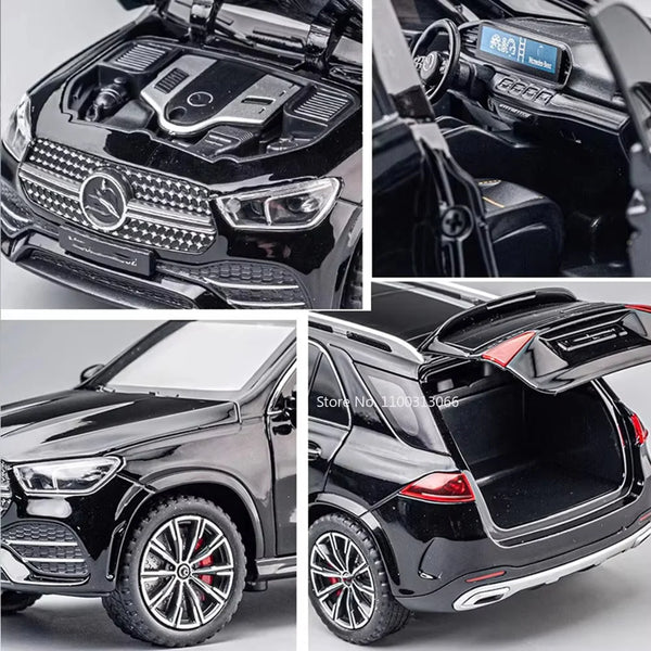 1:24 Scale Mercedes-Benz GLE 350 Die-Cast Model - Alloy SUV with Light & Sound