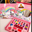 Unicorn Sparkle Makeup Kit for Girls - 29-Piece Pretend Play Beauty Set