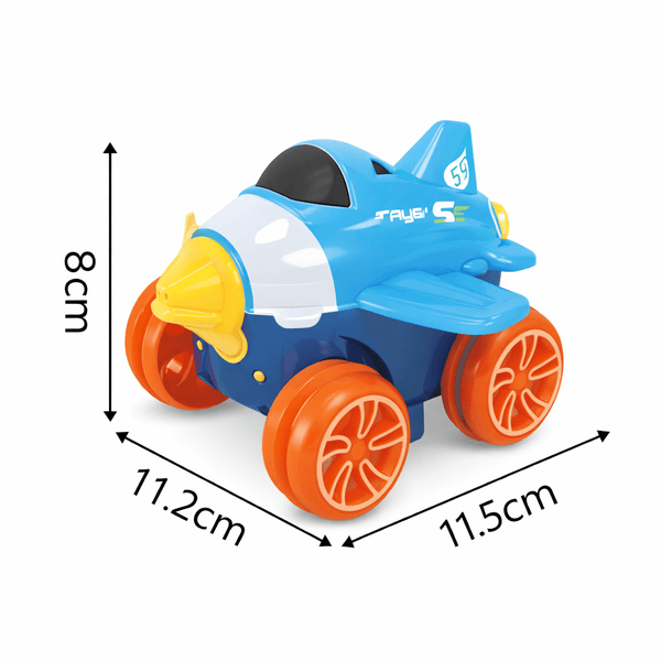 Universal Flex Track Set - 96-Piece DIY Racing Track with Light-Up Car